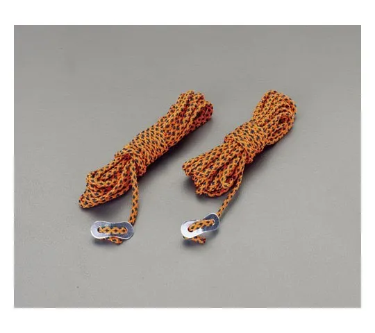78-0412-21　［Discontinued］Polypropylene Rope for Tent (with Sliding Fitting) 5m　EA628LB-5