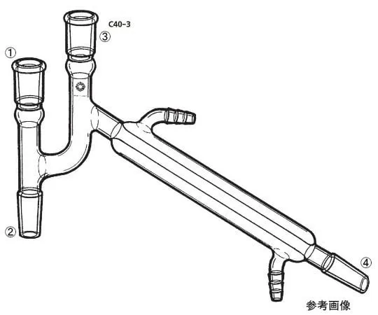 64-1062-79 Liebig with K-tube C40-3-1