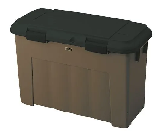 3-9834-01　［Discontinued］Sorting Pail Dark Brown Approx. 107L (2 x 53.5L)