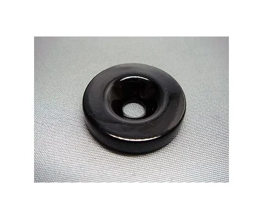 61-9935-63 Neodymium Magnetic Stone (Round Type) (With Plate Hole) φ12.5 x 4.2 - M2 Plate Hole Nylon Coated 20 Pcs NE352