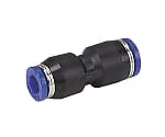 61-7638-91 Stainless Steel (SUS304) Fitting Different Diameter Union Straight φ6-φ4 PG6-4SUS
