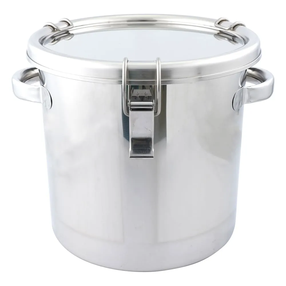 2-8182-01 High Corrosion-Resistant Sealed Tank with Handle 10L CTH-24-316L