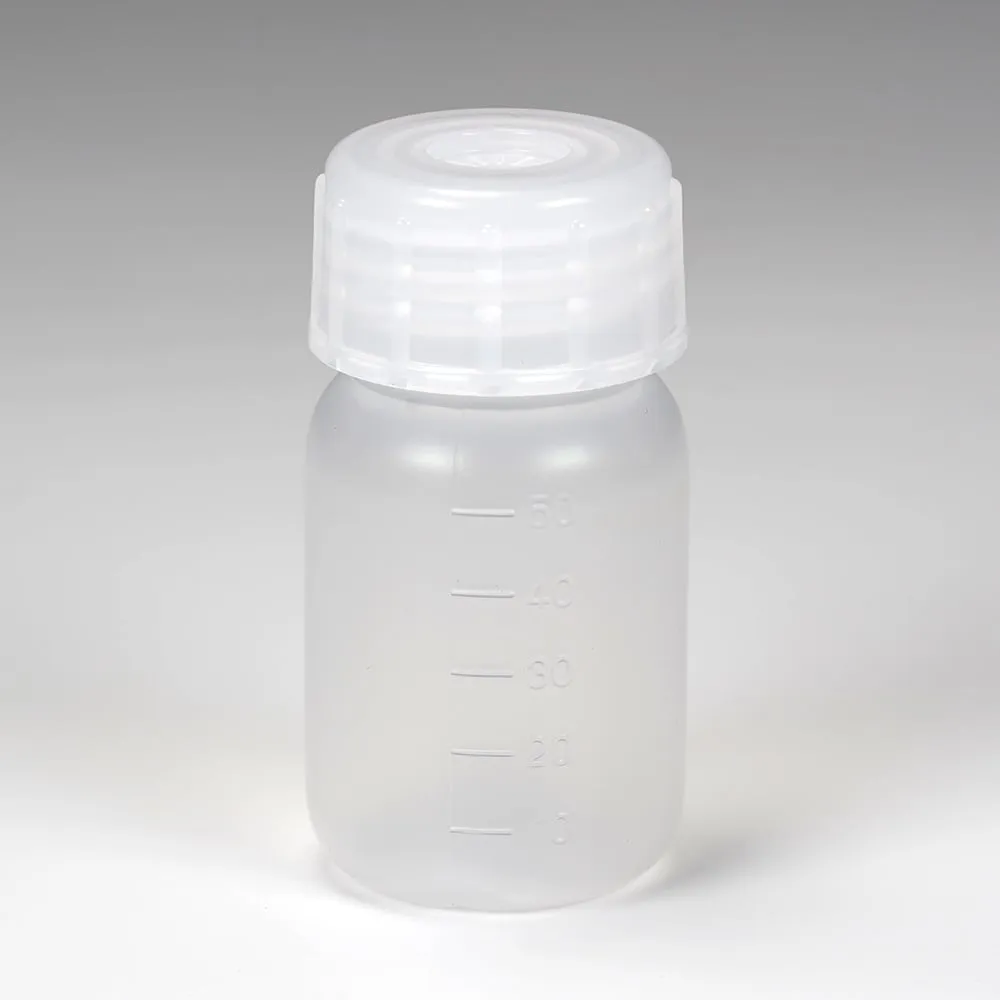 4-759-01 Wide-Mouth Bottle (Fluorine Gas Surface Treatment) 50mL