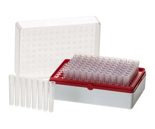 65-3847-55 BIOTUBE (TM) Rack, Red with 8 Tubes, 10 pcs T100-3R