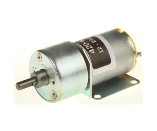 63-4619-24 RS PRO Brushed Geared DC Geared Motor, 1.31 W, 12 V, 15 Ncm, 6 rpm, 4mm Shaft Diameter 420-647