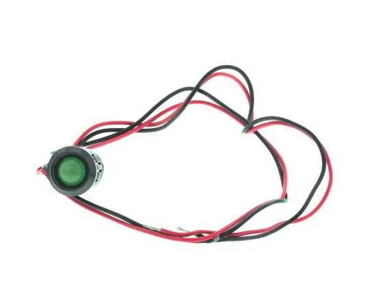 63-4586-63 RS PRO Green Indicator, 12 V dc, 12mm Mounting Hole Size, Lead Wires Termination 209-046