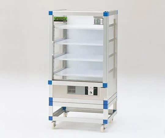 1-5504-83　［Discontinued］【Global Model】 Auto Dry Desiccator 574 x 524 x 1135mm Reinforced Plastic Shelf Board Single-Phase 230V±10%　SP-BGKFN-PG