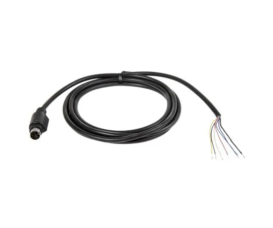 63-4628-84 RS PRO 2m 6-Way Male Moulded Plug to Free End Black DIN Cable Assembly 463-502