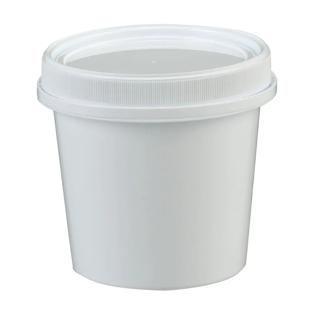 4-4707-01 Sealed container, Mini white 500 mL DSP-500N
