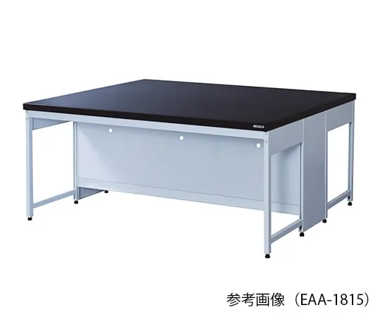 3-4007-01 Central Laboratory Bench Steel Type, Flat 1500 x 1200 x 800 EAA-1512