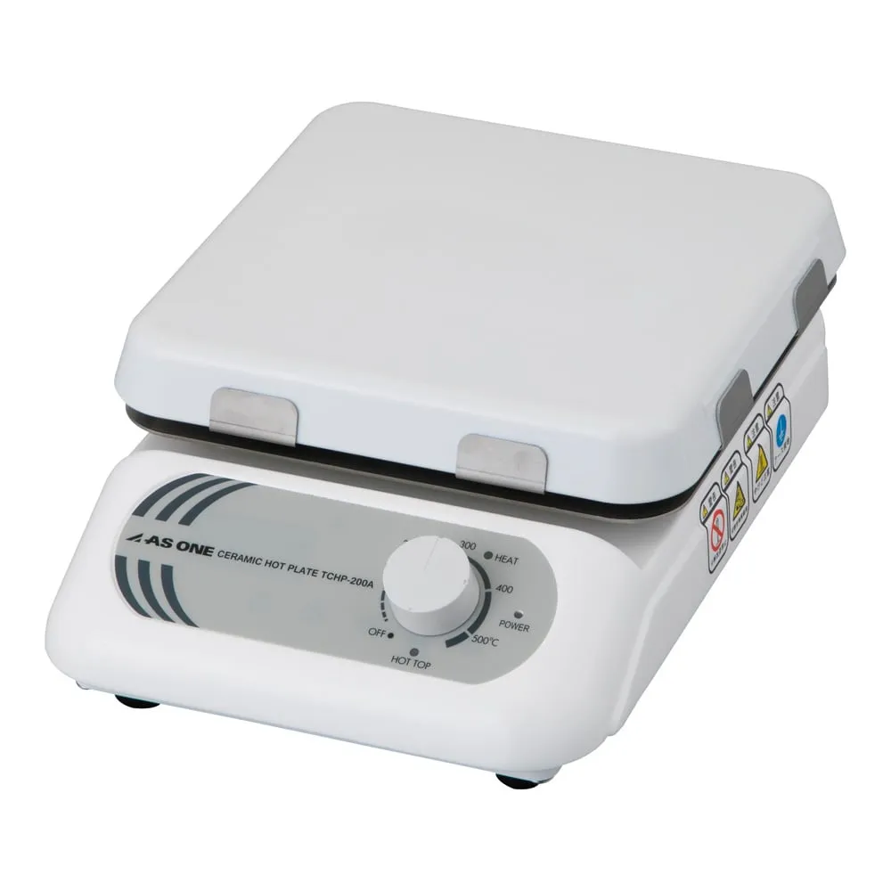 4-4867-01 Ceramic Hot Plate (Analog Type) 550 degrees C TCHP-200A