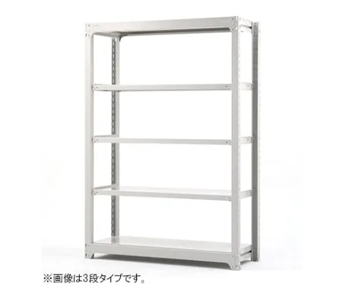 61-9211-08 Medium Weight BL Rack 300kg/Type, H 2400mm x W 900mm x D 480mm, 6 Shelves, White Gray MBL-83S6-SW