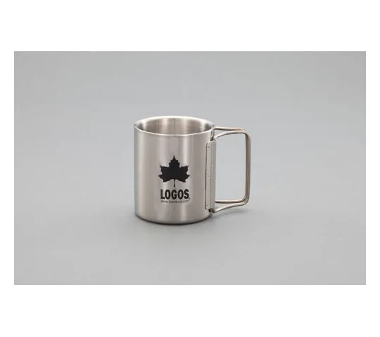 78-0738-96　［Discontinued］Mug Cup[Stainless Steel] (Stainless) 200mL/φ70 x 105mm　EA913XC-40
