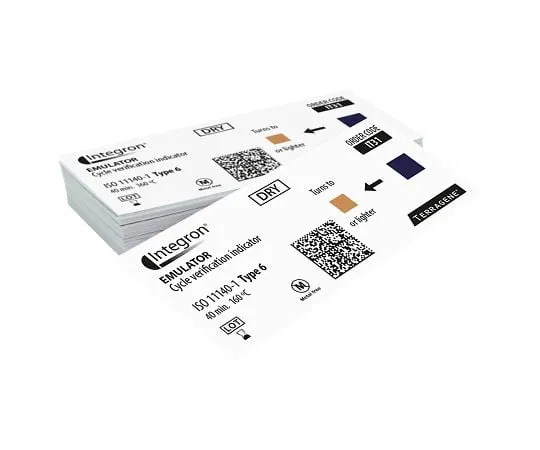 4-1664-01　［Discontinued］Dry Heat Sterilized Indicator 25 x 60 mm　IT31
