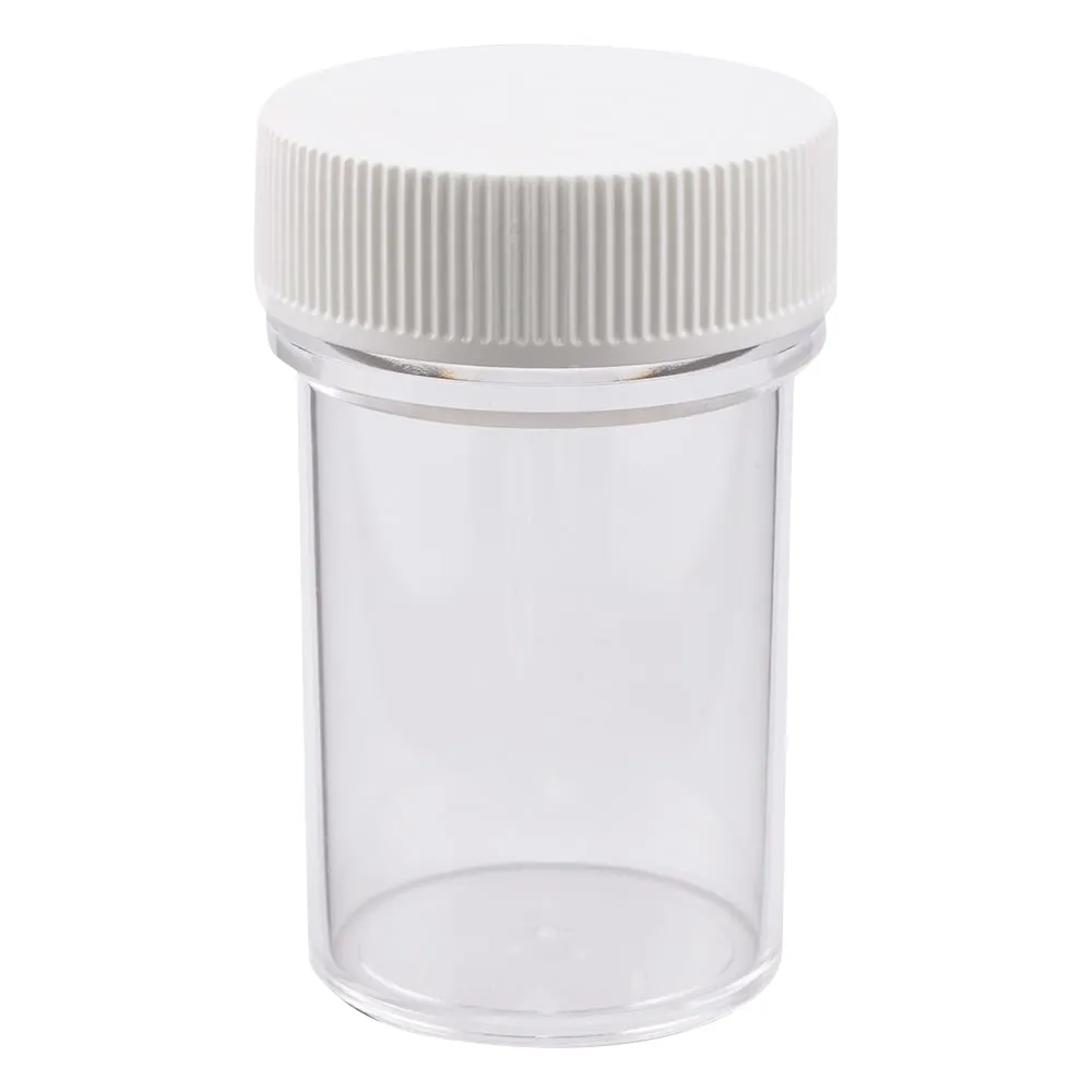 5-027-01 PS (Polystyrene) T-Type Bottle 140mL White