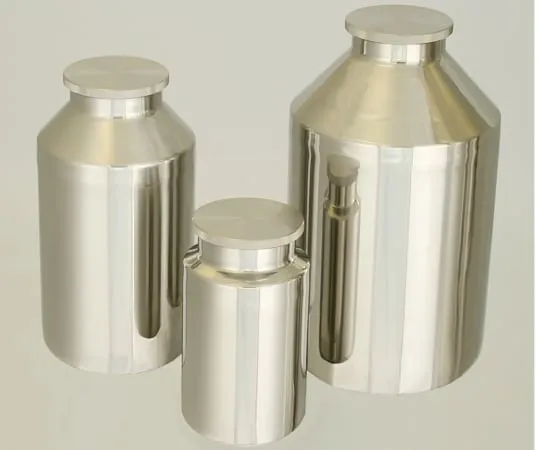 2-8255-01 Easily Cleanable Screw Type Wide-Mouth Stainless Steel Bottle 2L PSW-12