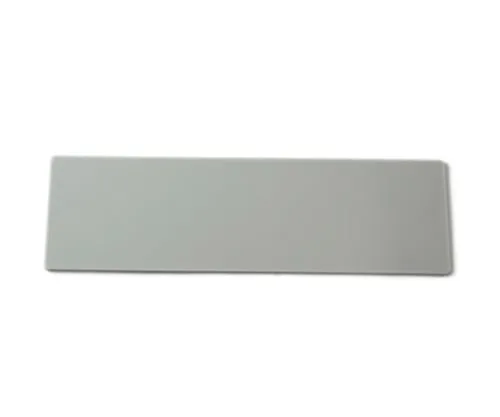 61-7398-44 Plain Plate With Tape Plain 200 x 60 x 2mm Gray EL257-T