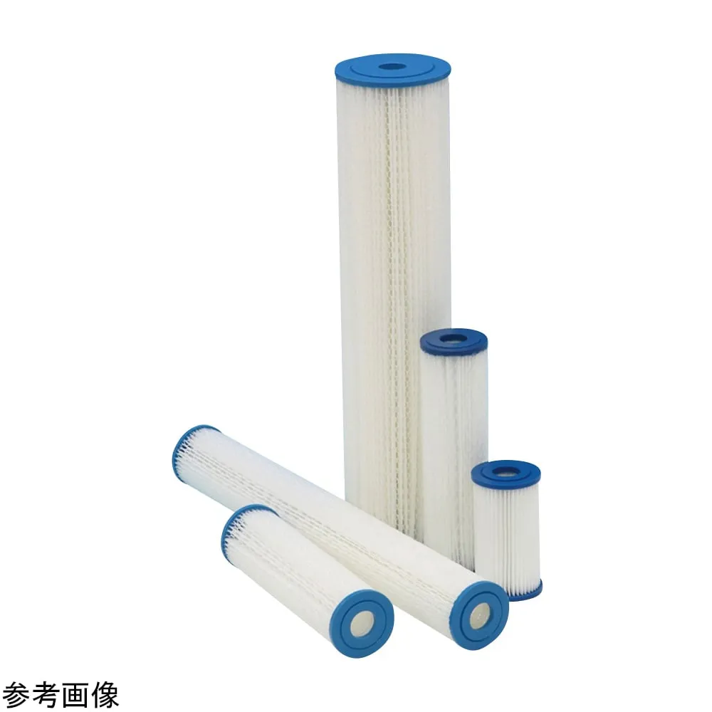 4-3953-01 Pleated Type Filter 250 mm 0.35 mum PEP-035-250