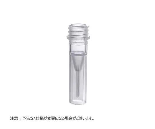 65-3852-37 MICREWTUBE 0.5 ml Tube for Freestanding Tamper Cap without Natural Cap 1000 pcs T341-2TTP