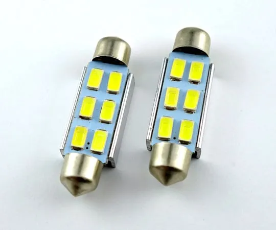 63-3053-22 Room Lamp LED (42 mm, white, with built-in canceller) 12 V/160 mA white HC-FESTOON-6-5730SMD-C-42MM