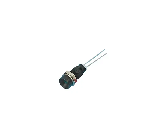 63-4587-54 RS PRO Green Indicator, 2 V dc, 6mm Mounting Hole Size, Lead Pins Termination, IP67 211-932