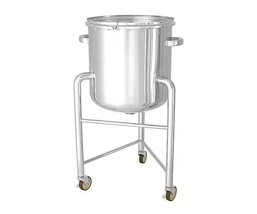 61-0750-30 End Plate Type Stainless Steel Sealing Container Hand Type with Leg DT-CTL-L-565 with B Type Silicone Packing 150L DT-CTL-L-565