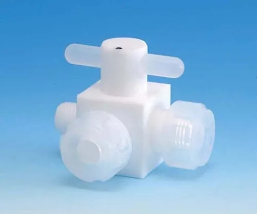 61-4379-21 PTFE Male Three-Way Valve Injection Type 10φ x R1/4 F-2021-03