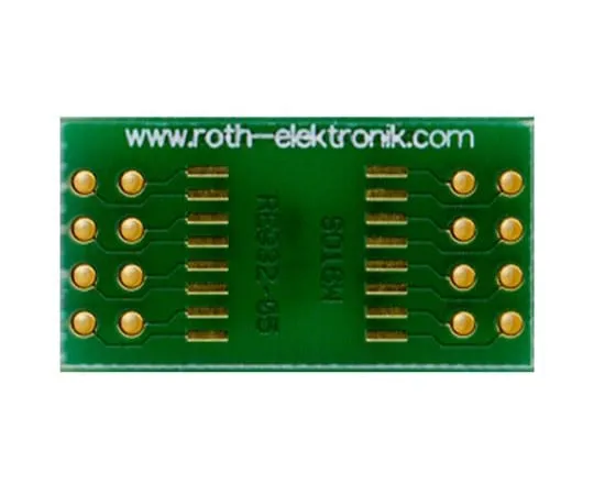 63-5029-17　［Discontinued］Surface Mount (SMT) Board SOIC Epoxy Glass Double-Sided 22.5 x 13.5 x 1.5mm FR4　RE932-05
