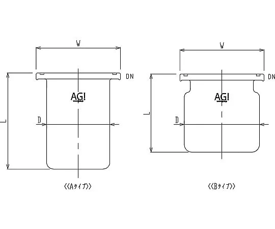 61-4717-57 Flat Bottom Separable Reaction Vessel with O-Ring Groove 3022-03/85A-G