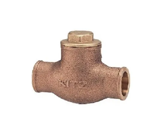 65-1887-75　［Discontinued］Swing Chuck Valve for Copper Pipe Connection (CR) Nominal Diameter 15 mm　CR15A