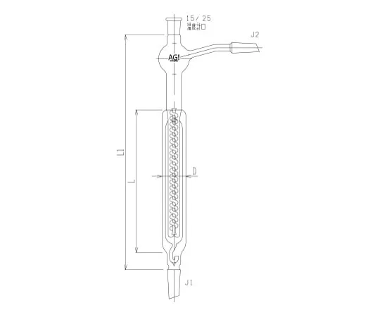 62-2108-80 Fractionating Column Whitmer (w/Branches) 3518-200-4L