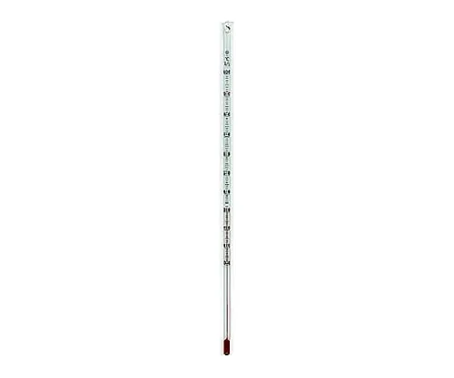 61-0016-14 Red Liquid Stick Thermometer -20 - 50℃ 150mm