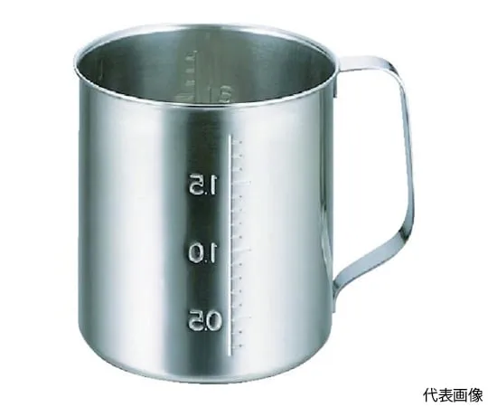 61-3219-88 Stainless Steel Beaker without Spout 0.2L 63X62 TSH632