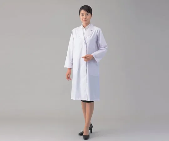 2-7317-01 Woman White Coat Antibacterial Type For Inspection S MR120