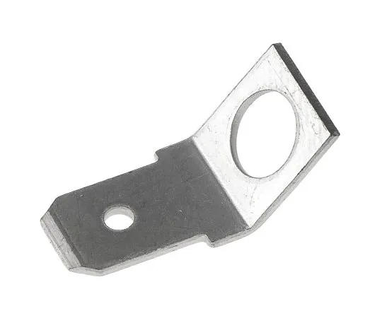 63-4641-89 RS PRO Silver Uninsulated Spade Connector, 7.3 x 6.4mm Tab Size 534-929