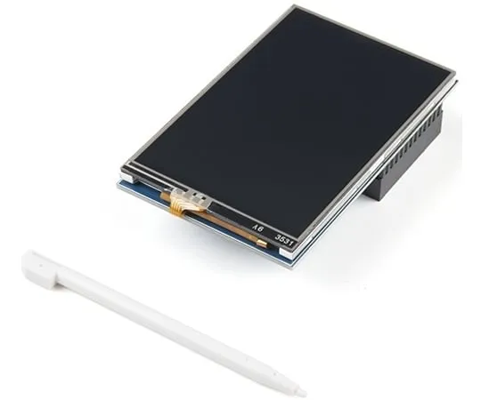 67-0425-05　［Discontinued］LCD Touchscreen HAT for Raspberry Pi - TFT 3.5in. (480x320)　LCD-17520