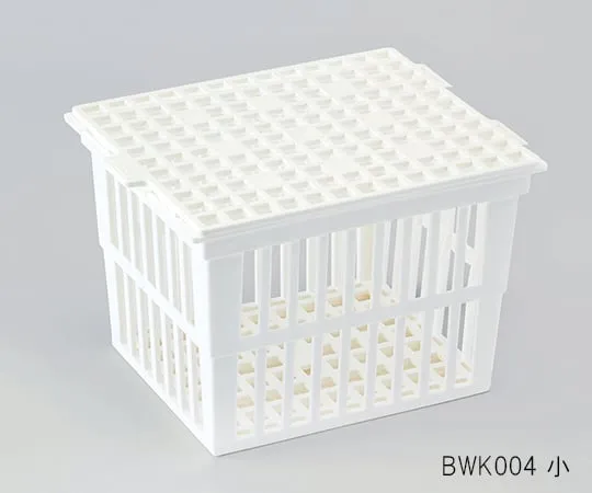 3-6122-01　［Discontinued］Autoclayable Storage Basket (Azlon) 143 x 120 x 109mm　BWK004