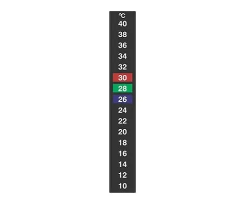 61-3816-62 Indoor Liquid Crystal Temperature Label 16LR (Reversible) 16LR