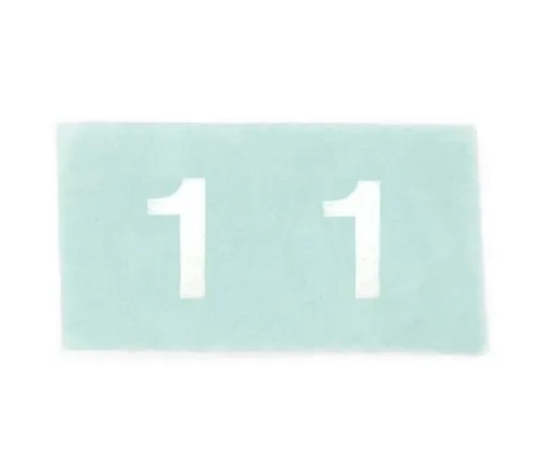 61-7397-03 Character Seal 1 White 10mm CL10W-1
