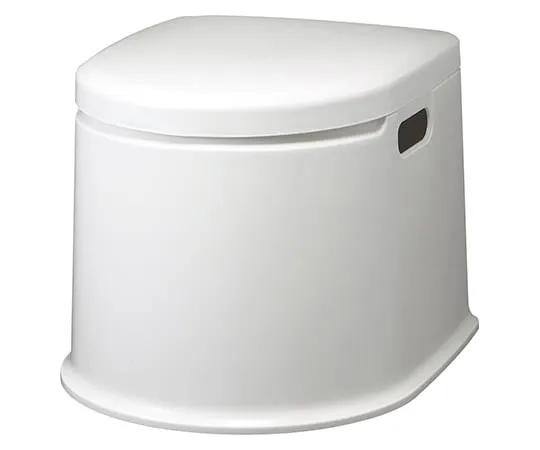62-2968-57 Portable Toilet P Type (White) PT-P11