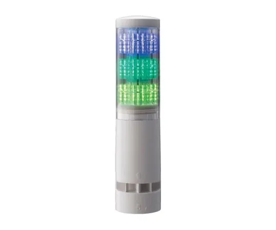 62-1613-30 Signal Tower Light 60φ with Buzzer Off-white Signal Light 3 Colors LA6-3DTNWB-RYG