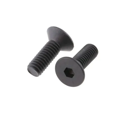 63-4599-75 RS PRO M4 x 12mm Hex Socket Countersunk Screw Black, Self-Colour Steel 281-439