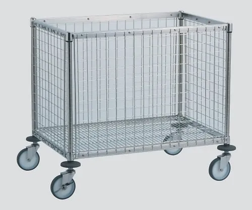 3-3434-01　［Discontinued］Stainless Steel Bin Truck 976 x 676 x 840　TRC-S6109