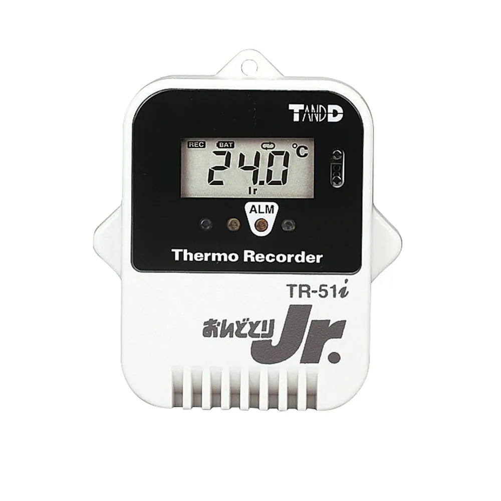 1-5020-31-28 Temperature Recorder (Ondotori Jr.) with Built-in Sensor- 40 ~ 80 Degrees with Calibration Certaificate And Dedicated Case TR-51i