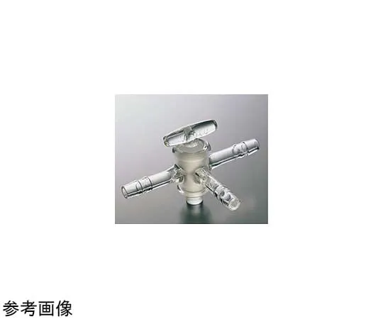 65-6841-37 Three-Way Cock (with Rubber Stopper) φ6 15/35 2004-01