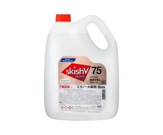 67-7211-63 4.5 L Alcohol Sterilization Solution (Squish V75) EA922KE-11D
