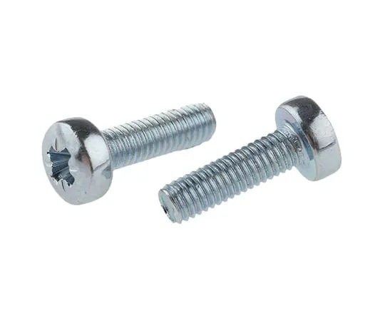 63-4647-34 RS PRO, M3 Pan Head, 10mm Steel Pozidriv Bright Zinc Plated 560-596