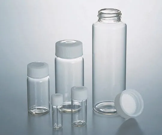 5-098-77 Screw Tube Bottle 20 mL Transparent (Case Sold) 50 Pieces No.5