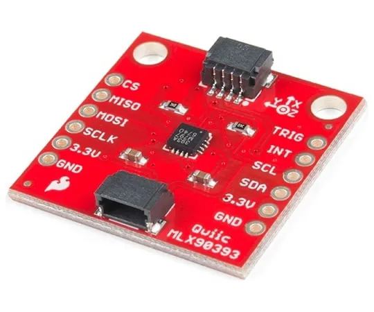 67-0426-74 SparkFun Triple Axis Magnetometer Breakout - MLX90393 (Qwiic) SEN-14571