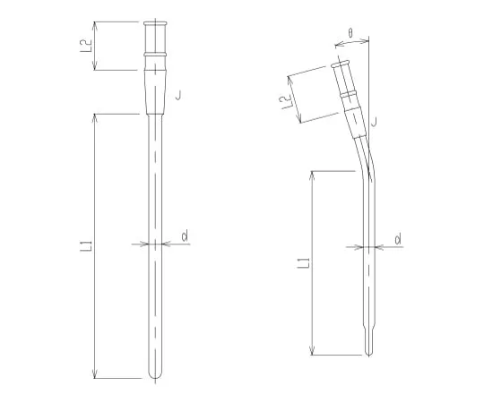 62-2120-29 Thermometer Protection Tube for Reaction Vessel 3380-300-0M-C-9
